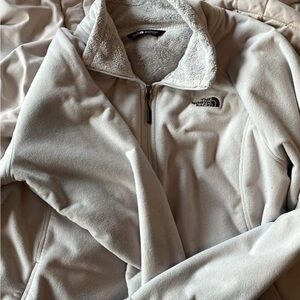 North Face Women's Gray Fleece Jacket - XL